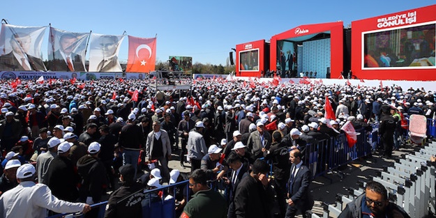 Cumhur İttifakı miting alanı doldu, taştı!