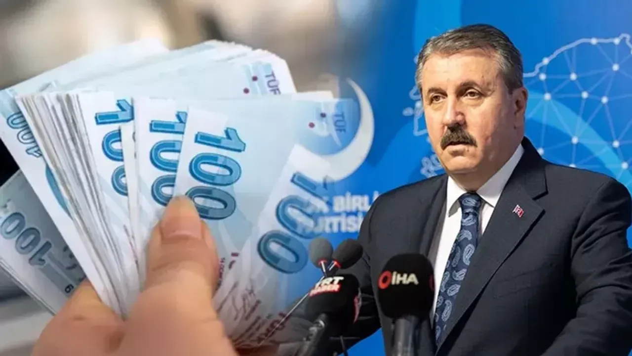 Cumhur İttifakı ortağı BBP lideri Destici’den asgari ücretli ve emeklileri heyecanlandıran açıklama! Zam için net rakam verdi