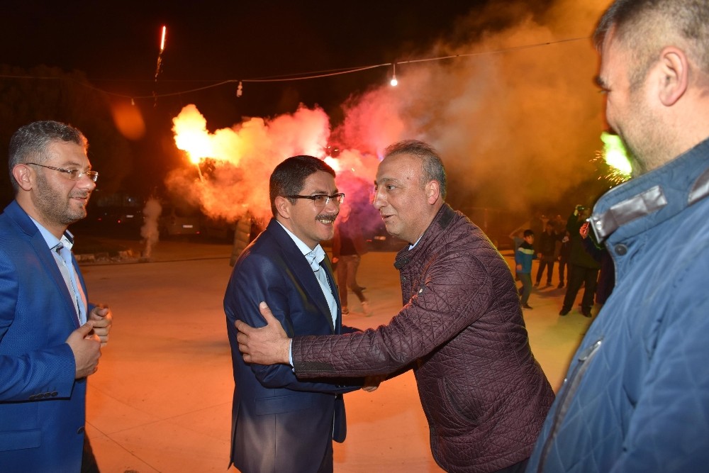 Cumhur İttifakına Selimşahlar’da coşkulu karşılama 