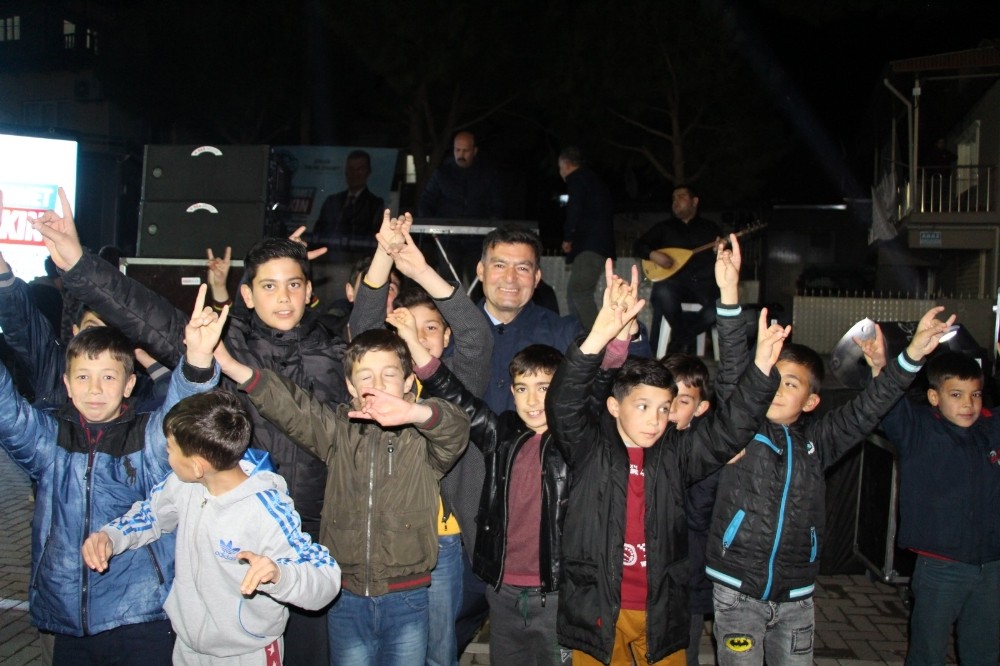 Cumhur İttifakı’ndan Eğrikavak’ta miting ve konserli seçim çalışması 