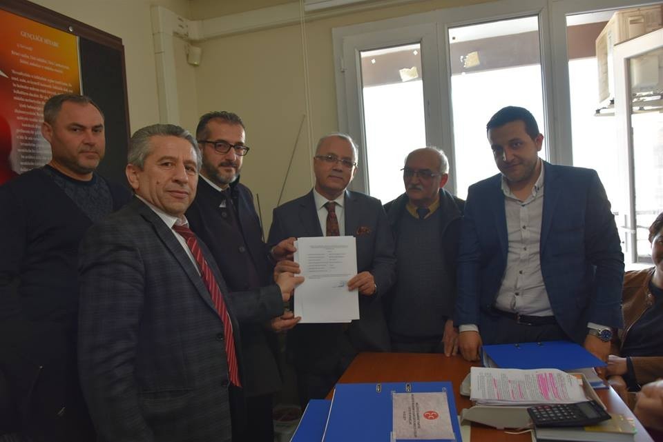 Cumhur İttifakı’nın adayı Zeki Kayda başvurusunu yaptı 