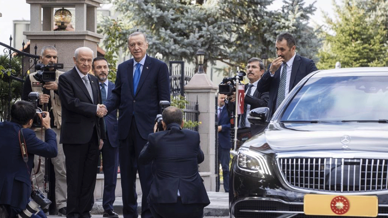 Cumhur zirvesi: Cumhurbaşkanı Erdoğan’dan Bahçeli’ye ziyaret