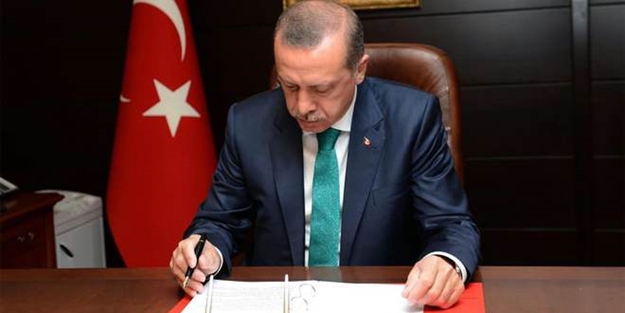 Cumhurbaşkanı Erdoğan resmen onayladı