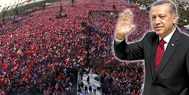 Cumhurbaşkanı adayı Erdoğan İstanbul'da milyonlara seslendi