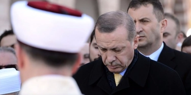 Cumhurbaşkanı Erdoğan cenazeye katıldı