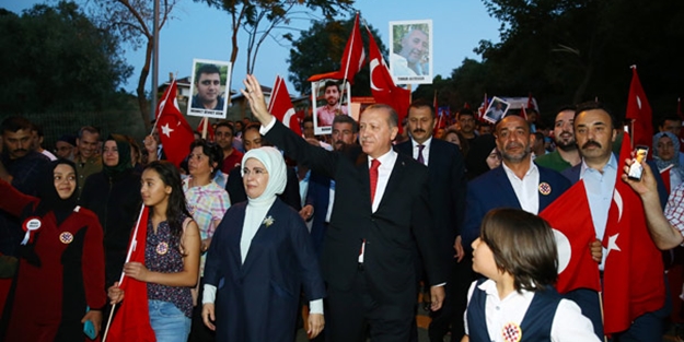 Cumhurbaşkanı Erdoğan 15 Temmuz Köprüsü'nde!