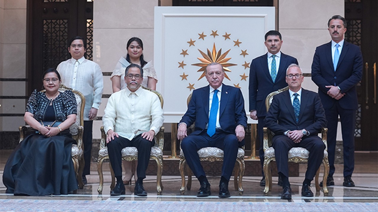 Cumhurbaşkanı Erdoğan 5 ülkenin büyükelçisini kabul etti