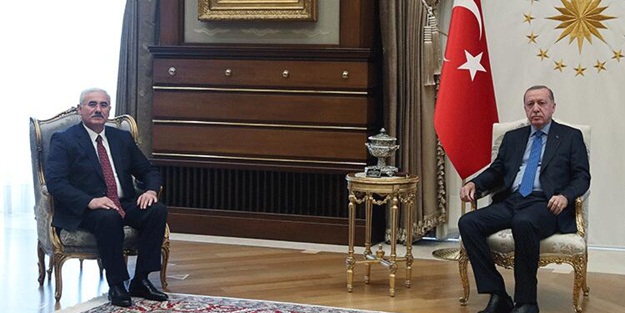 Cumhurbaşkanı Erdoğan 75 gün sonra yüz yüze görüşmelere başladı