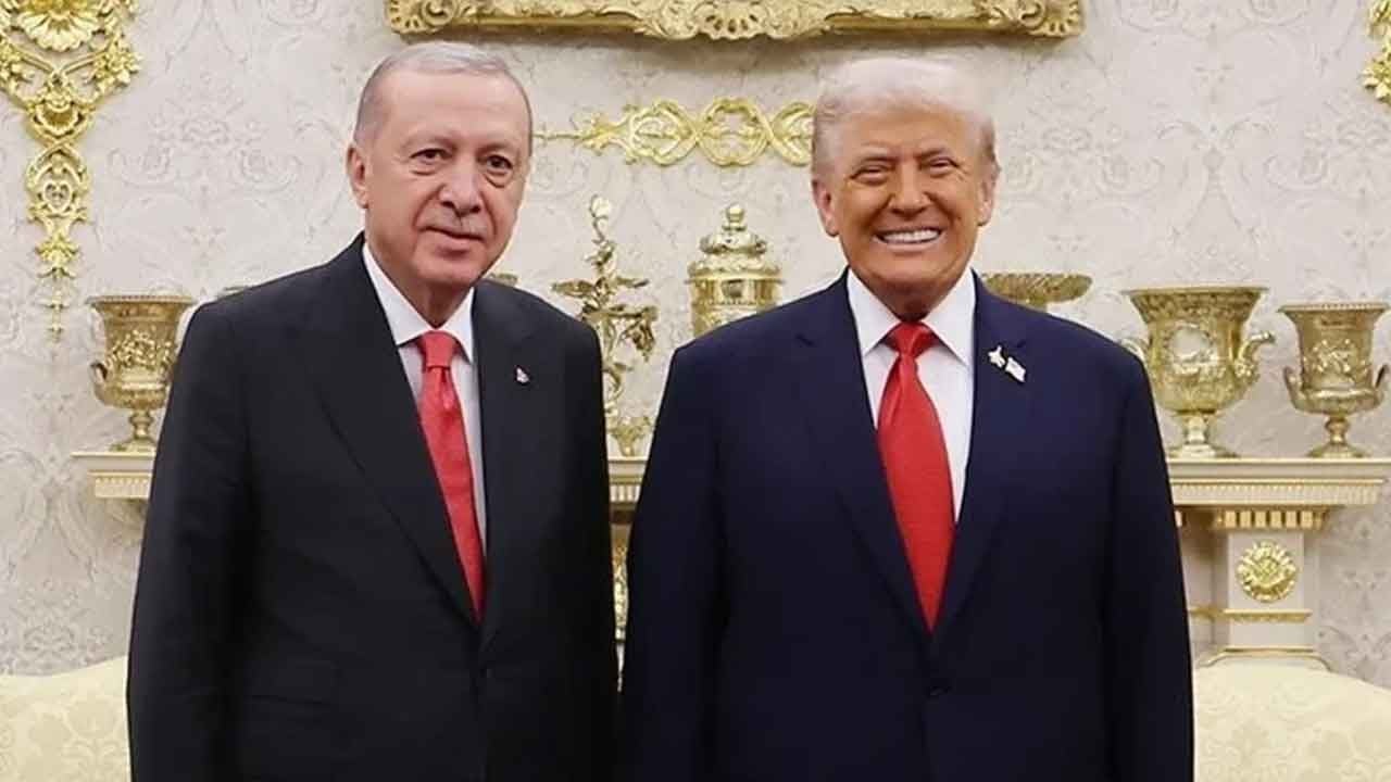 Erdoğan, Trump ile görüştü