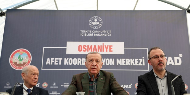 Cumhurbaşkanı Erdoğan acı bilançoyu Osmaniye'de açıkladı!