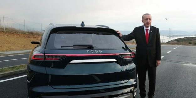 Cumhurbaşkanı Erdoğan açıkladı! Togg'un o rengi önümüzdeki aylarda yollarda