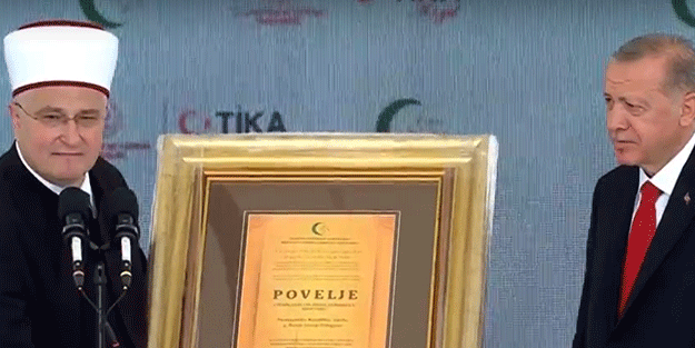 Cumhurbaşkanı Erdoğan'dan Hırvatistan'da anlamlı açılış