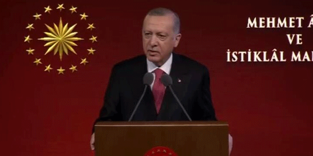 Erdoğan Mehmet Akif Ersoy'un o tavsiyesini hatırlattı
