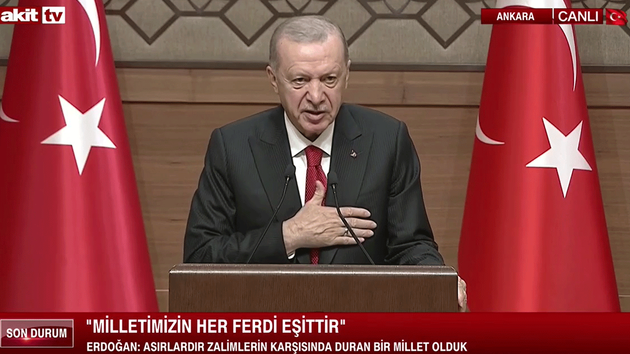 Erdoğan'dan 'bürokratik oligarşi' vurgusu: Devlet tasavvurumuzda yeri yoktur