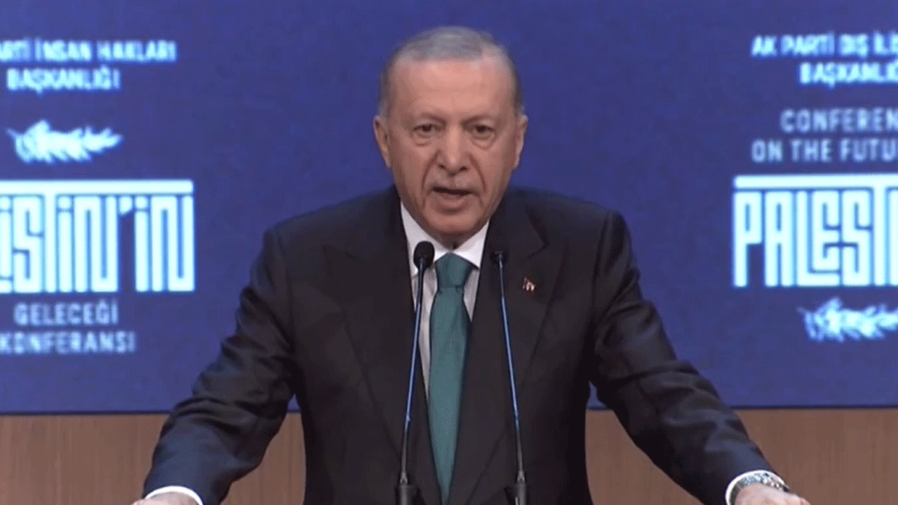 Cumhurbaşkanı Erdoğan: Kudüs ilk kıblemiz, kırmızı çizgimizdir.
