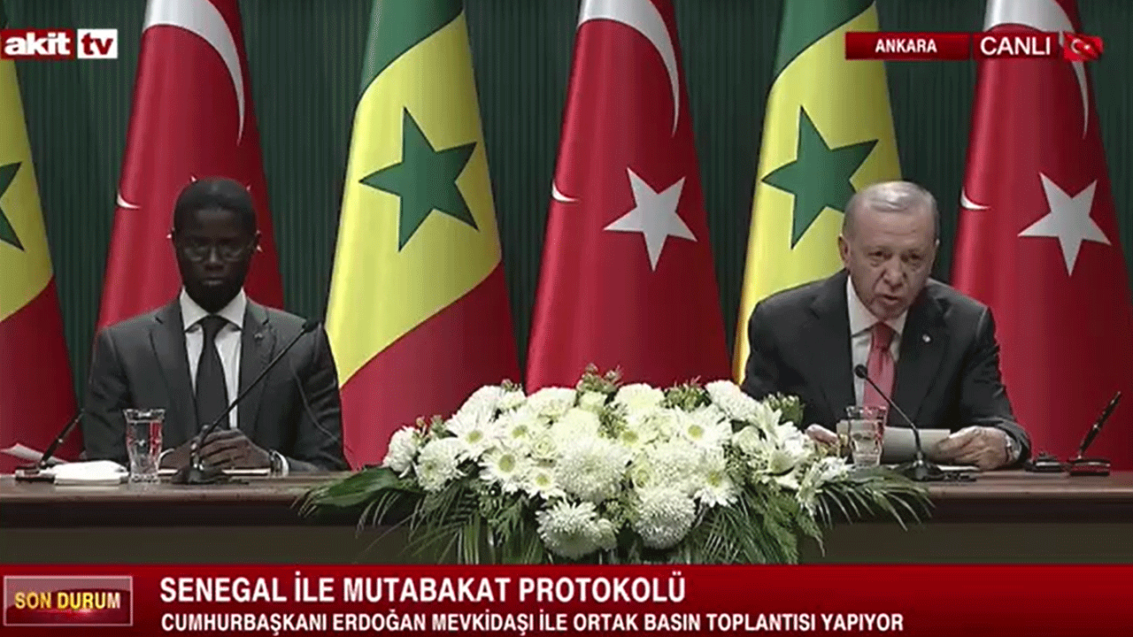 Erdoğan'dan Fransa'ya Senegal darbesi