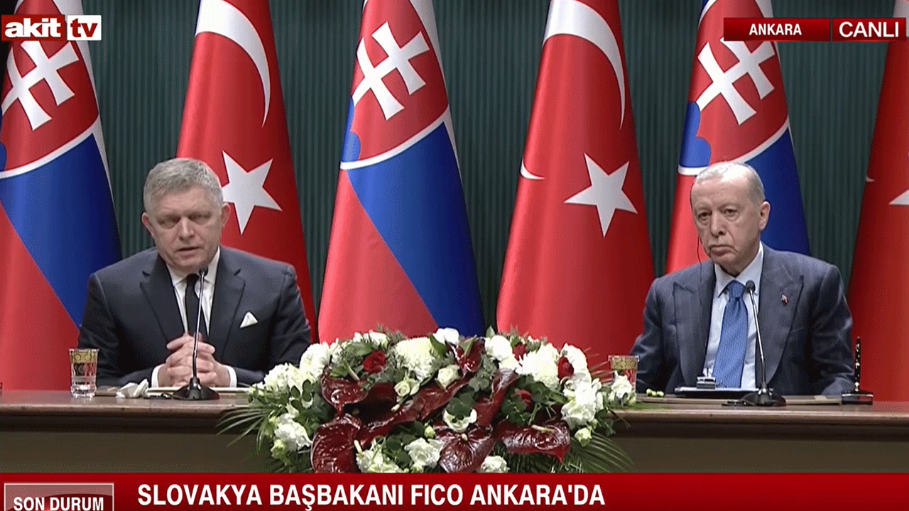 Konuk lider, Erdoğan ile ortak basın toplantısında duyurdu: Dünya lideri