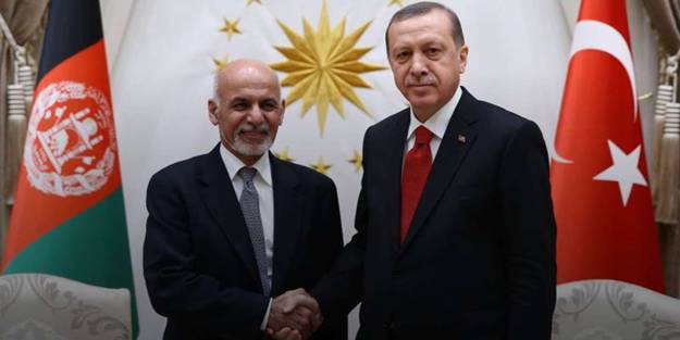 Cumhurbaşkanı Erdoğan Afgan mevkidaşıyla görüştü