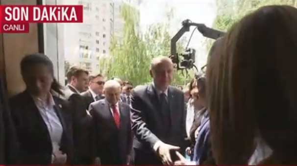 Erdoğan, AK Parti Genel Merkezine geldi