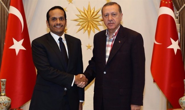 Cumhurbaşkanı Erdoğan Al Sani'yi kabul etti
