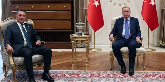 Cumhurbaşkanı Erdoğan, Ali Koç'u kabul etti
