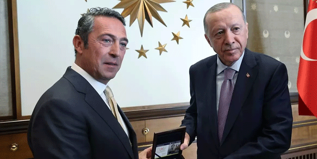 Erdoğan, Koç'u kabul etti