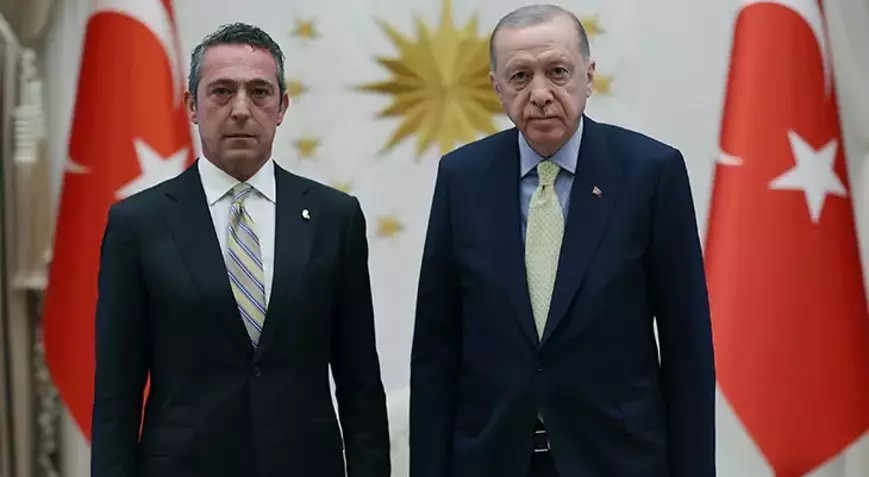 Cumhurbaşkanı Erdoğan, Ali Koç’u Külliye’de kabul etti