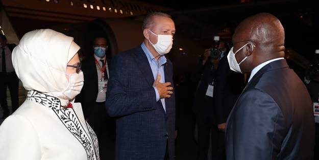 Cumhurbaşkanı Erdoğan Angola'da