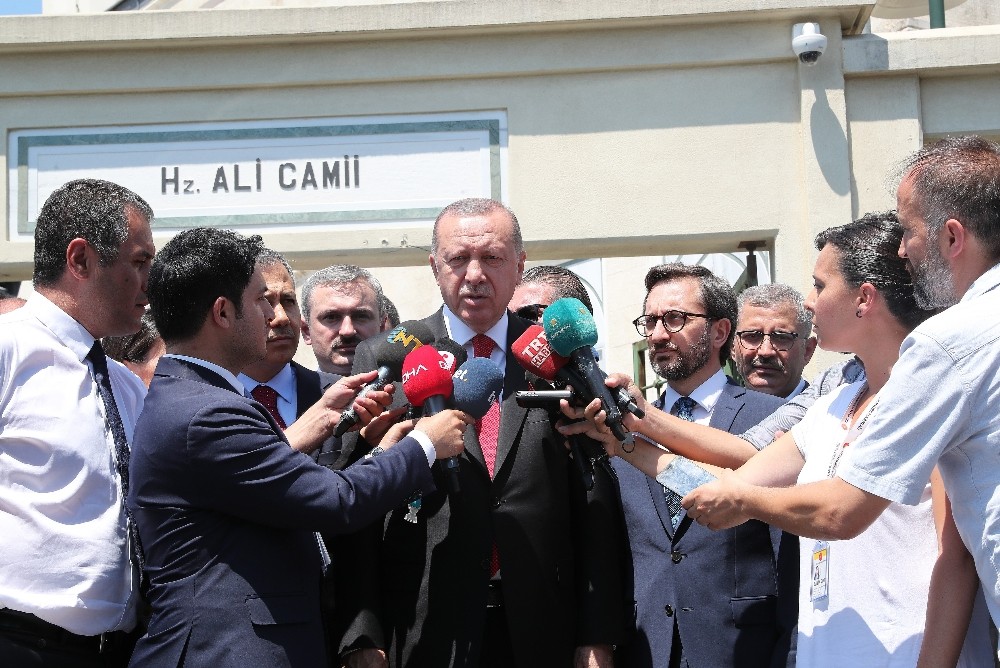 Cumhurbaşkanı Erdoğan: “Aracın içerisinde bomba olduğu belli” 