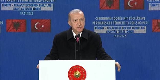 Başkan Erdoğan'dan Arnavutluk'ta önemli açıklamalar