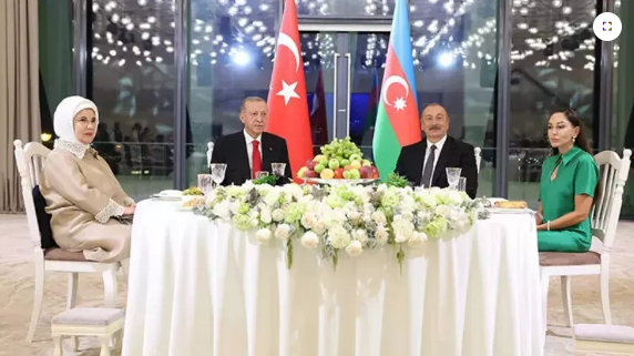 Cumhurbaşkanı Erdoğan Azerbaycan'da