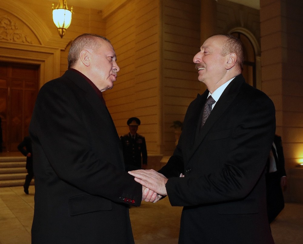 Cumhurbaşkanı Erdoğan, Azerbaycan’dan ayrıldı 