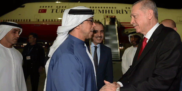 Cumhurbaşkanı Erdoğan, BAE'de