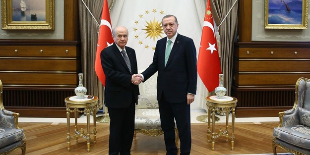 Cumhurbaşkanı Erdoğan, Bahçeli ile görüşecek