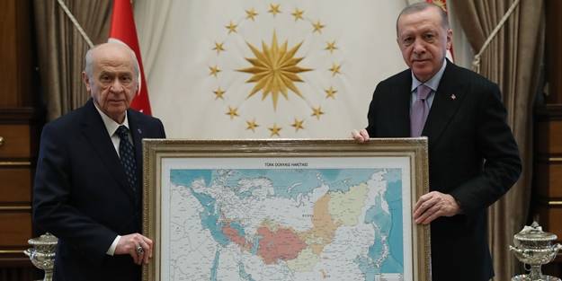 Cumhurbaşkanı Erdoğan Bahçeli'yi kabul etti