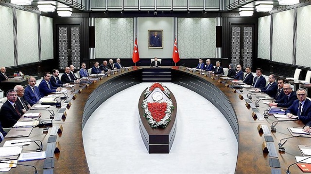 Cumhurbaşkanı Erdoğan Bakanlar Kurulu üyeleriyle iftar yaptı