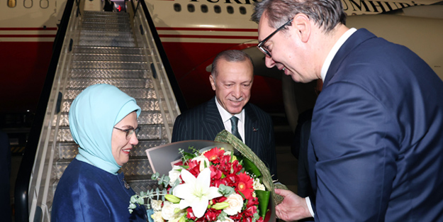 Cumhurbaşkanı Erdoğan Balkan turunun ikinci durağında!