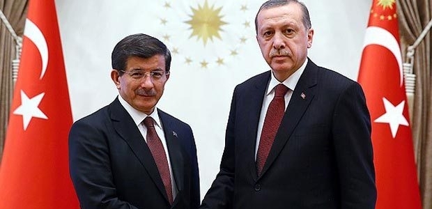 Cumhurbaşkanı Erdoğan, Başbakan Davutoğlu'nu kabul etti