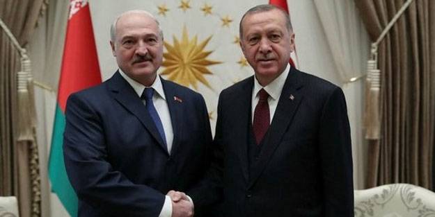 Cumhurbaşkanı Erdoğan, Belarus Cumhurbaşkanı Lukaşenko ile görüştü