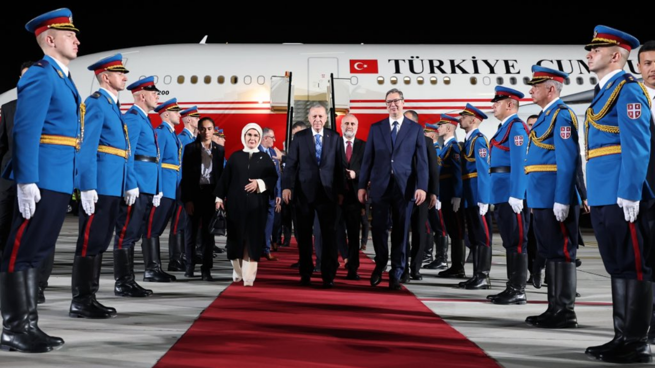 Cumhurbaşkanı Erdoğan Belgrad’ta!