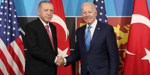 Cumhurbaşkanı Erdoğan, Biden ile görüştü