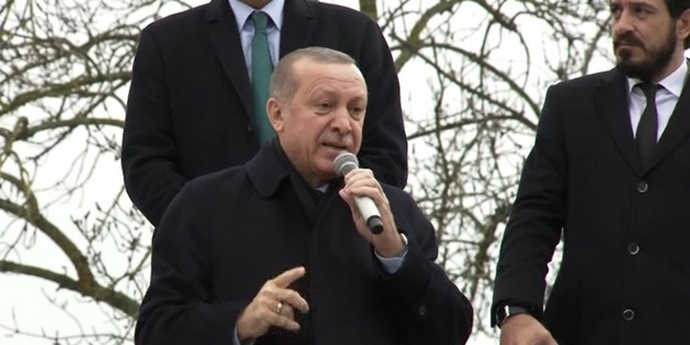 Cumhurbaşkanı Erdoğan: Bir haftada 75 tanesi gitmiş