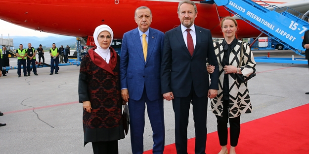 Cumhurbaşkanı Erdoğan Bosna Hersek'ten ayrıldı