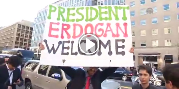 Cumhurbaşkanı Erdoğan böyle karşılandı