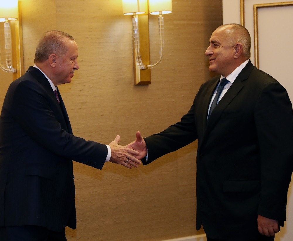 Cumhurbaşkanı Erdoğan, Bulgaristan Başbakanı Borisov’u kabul etti 