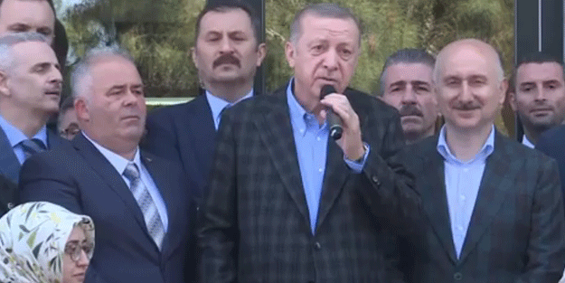 Erdoğan Çatalca'da konuştu: Sözümüzü büyük ölçüde yerine getirdik