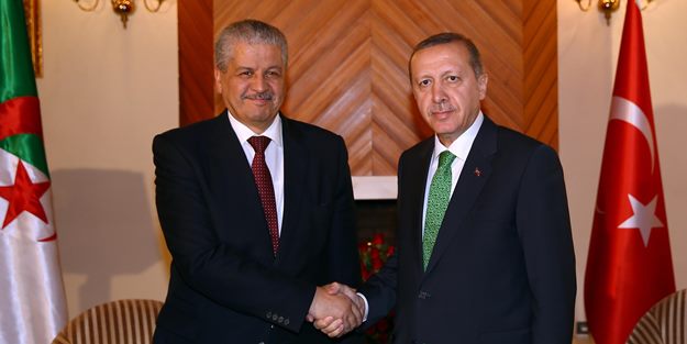 Cumhurbaşkanı Erdoğan Cezayir'de