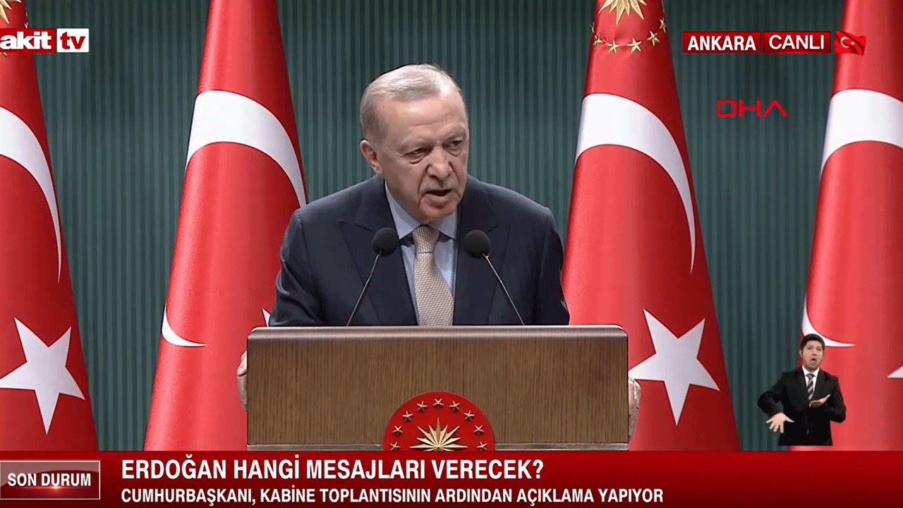 Cumhurbaşkanı Erdoğan CHP'nin alçaklığının sonucunu açıkladı