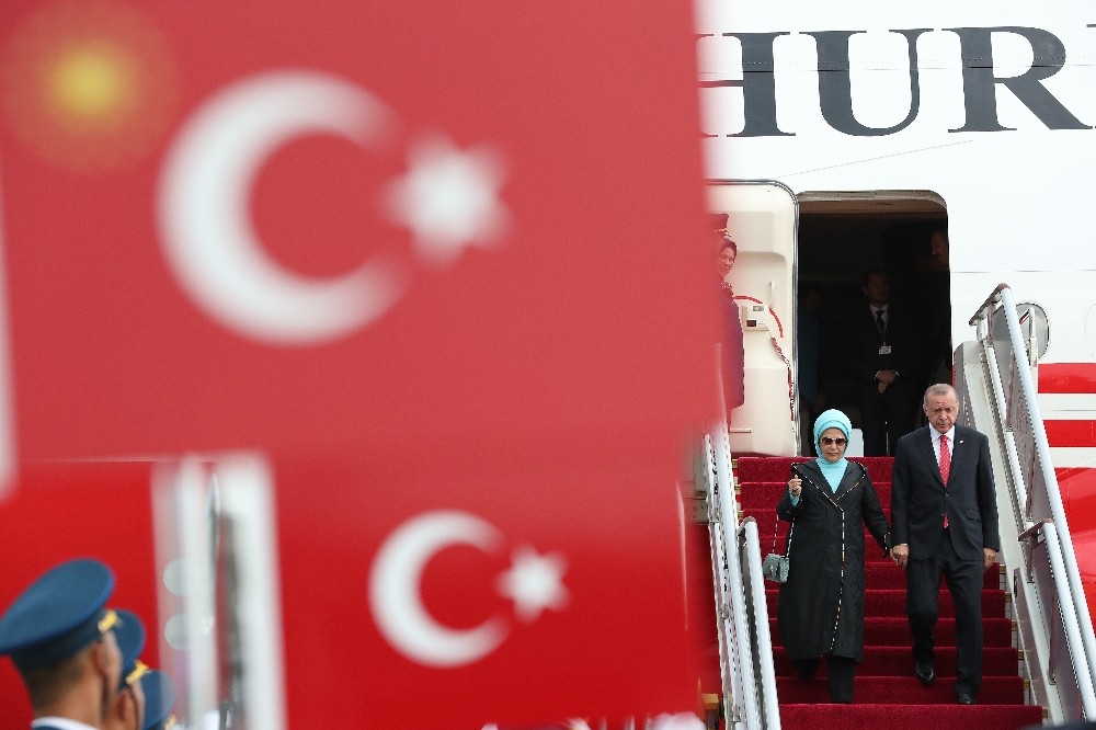 Cumhurbaşkanı Erdoğan Çin’de 