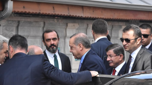 Erdoğan Davutoğlu ile buluştu